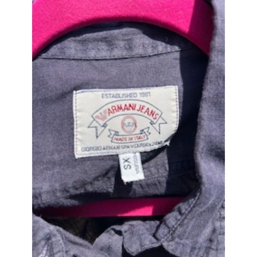 2 Piece Armani Linen Shirts - Picture 4 of 4